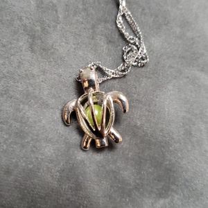 Silver plated pendant